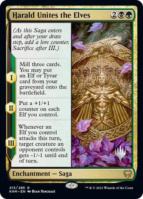 Harald Unites the Elves [Kaldheim Promo Pack] | Good Games North