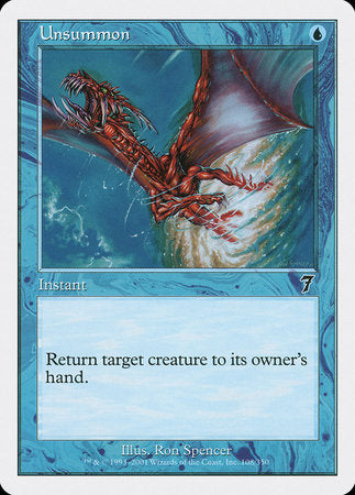 Unsummon [Seventh Edition] | Good Games North