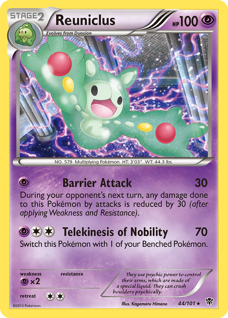 Reuniclus (44/101) [Black & White: Plasma Blast] | Good Games North