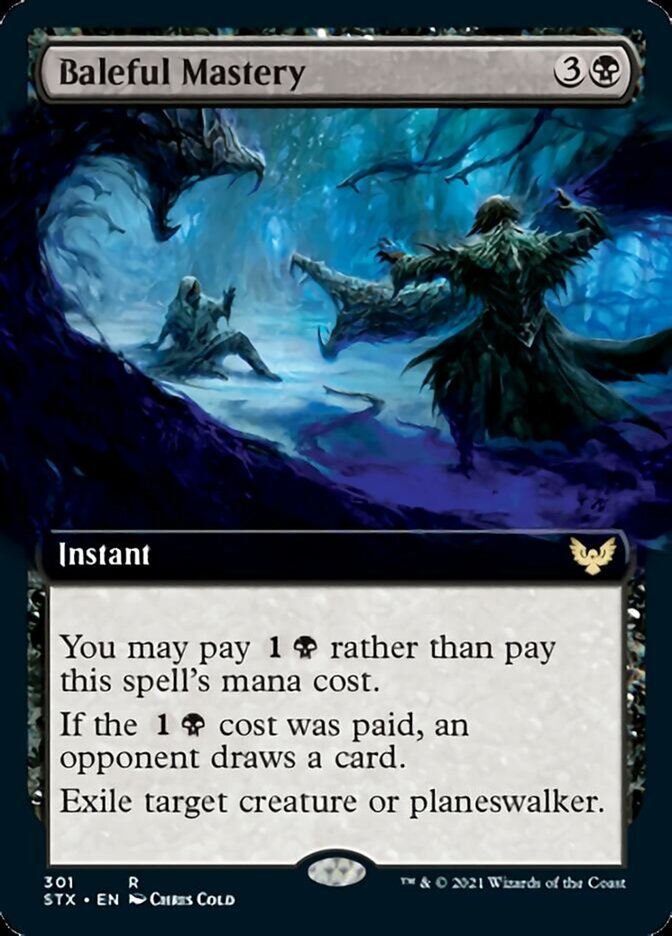 Baleful Mastery (Extended) [Strixhaven: School of Mages] | Good Games North