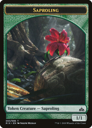 Saproling Token (003) [Rivals of Ixalan Tokens] | Good Games North