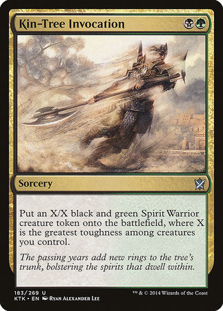 Kin-Tree Invocation [Khans of Tarkir] | Good Games North