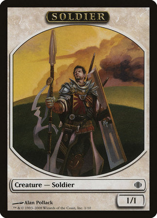 Soldier Token [Shards of Alara Tokens] | Good Games North