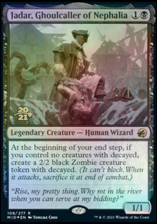 Jadar, Ghoulcaller of Nephalia [Innistrad: Midnight Hunt Prerelease Promos] | Good Games North