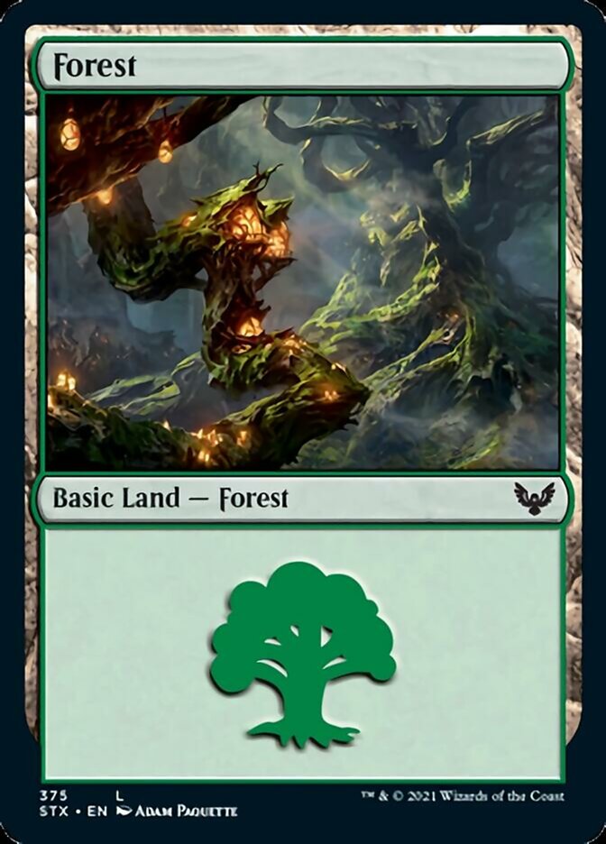 Forest (#375) [Strixhaven: School of Mages] | Good Games North