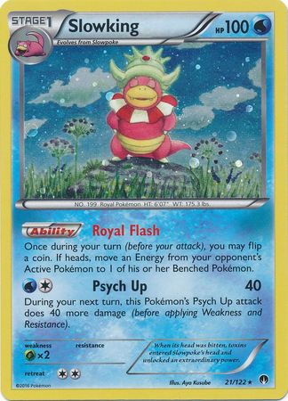Slowking (21/122) (Cosmos Holo) [XY: BREAKpoint] | Good Games North