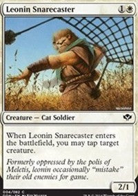 Leonin Snarecaster [Duel Decks: Speed vs. Cunning] | Good Games North