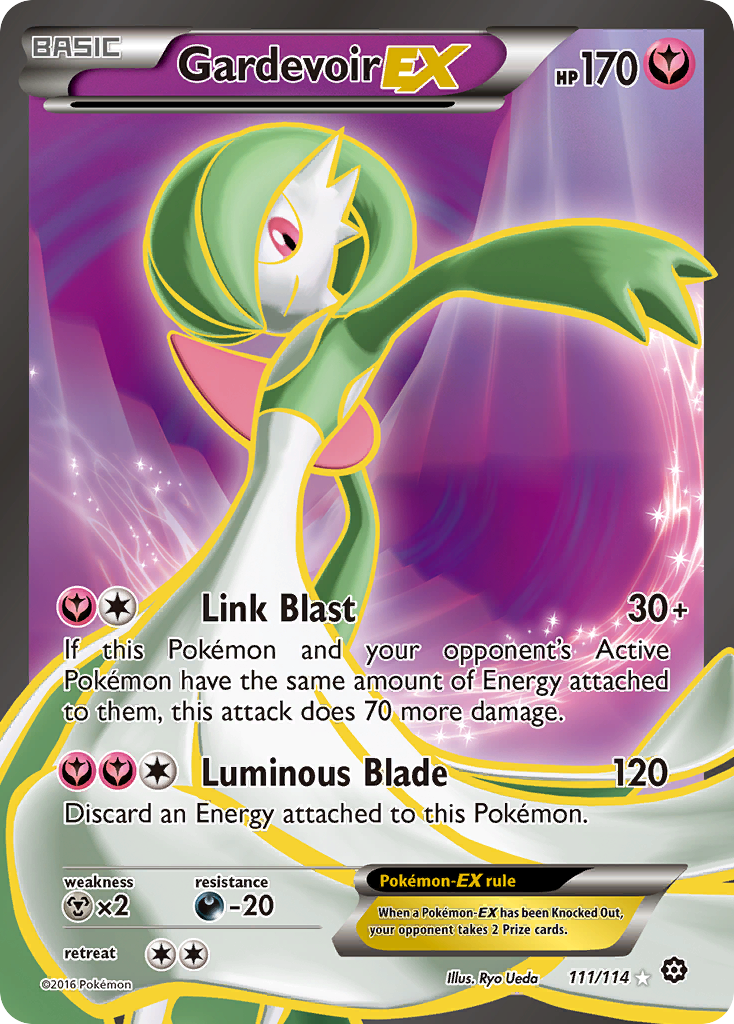Gardevoir EX (111/114) [XY: Steam Siege] | Good Games North