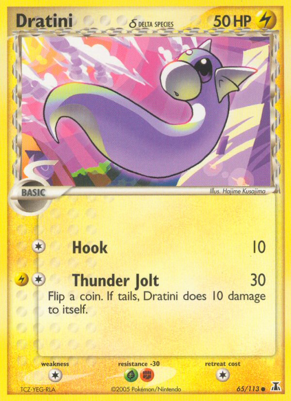 Dratini (65/113) (Delta Species) [EX: Delta Species] | Good Games North