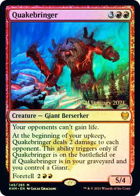 Quakebringer  [Kaldheim Prerelease Promos] | Good Games North