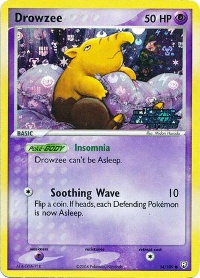 Drowzee (54/109) (Stamped) [EX: Team Rocket Returns] | Good Games North