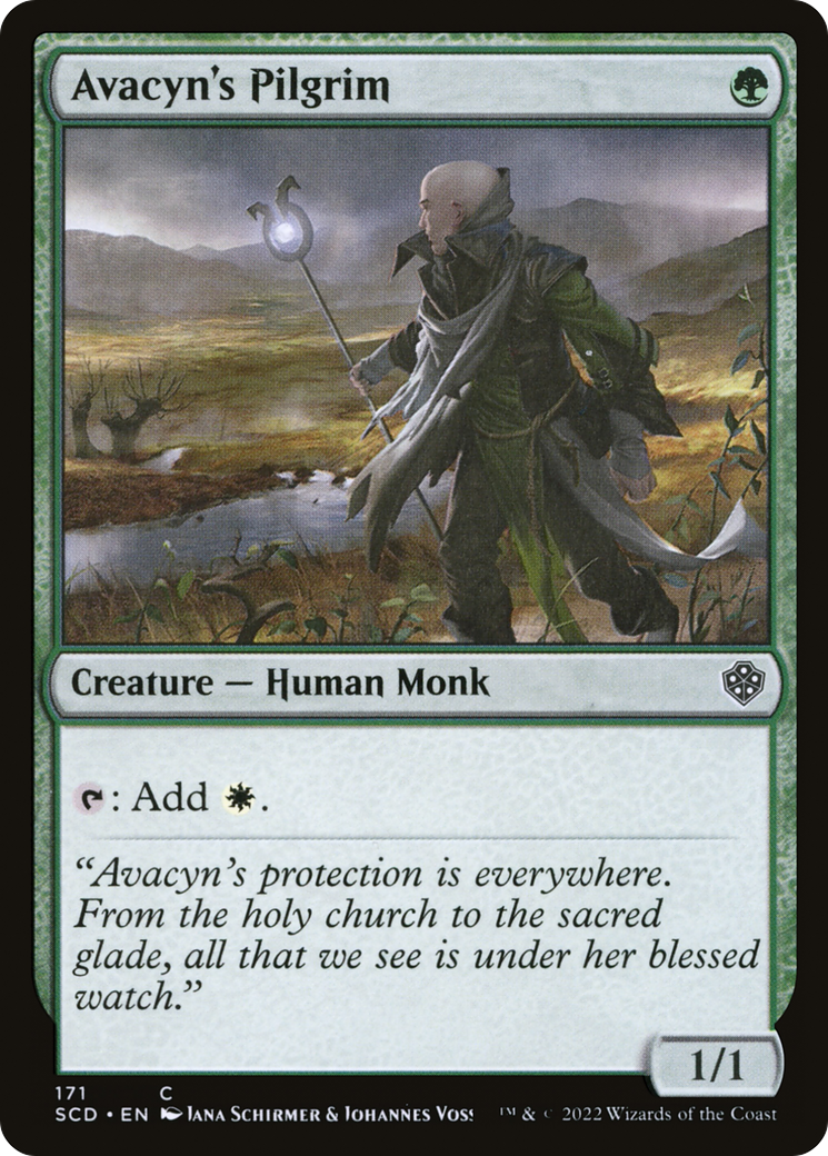 Avacyn's Pilgrim [Starter Commander Decks] | Good Games North