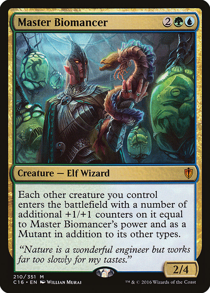 Master Biomancer [Commander 2016] | Good Games North