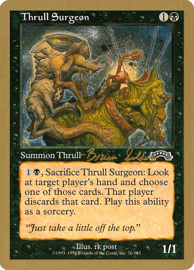 Thrull Surgeon (Brian Selden) [World Championship Decks 1998] | Good Games North
