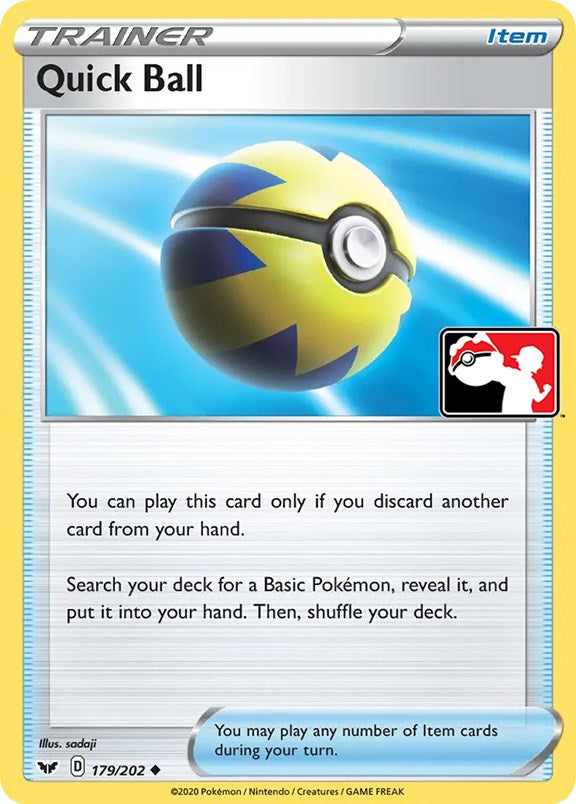 Quick Ball (179/202) [Prize Pack Series One] | Good Games North