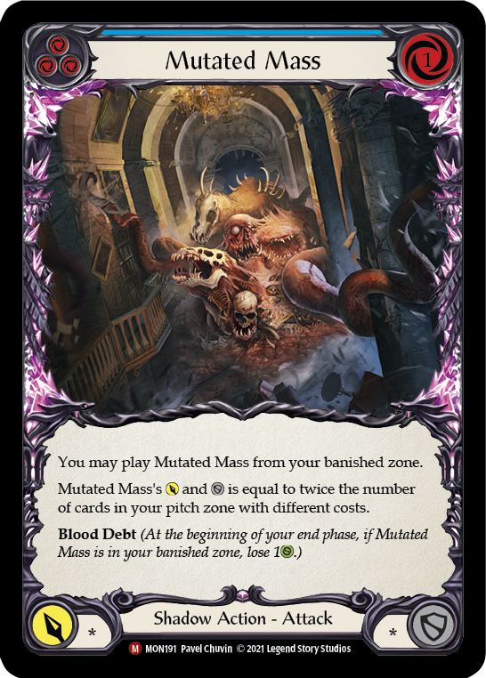 Mutated Mass [MON191] 1st Edition Normal | Good Games North