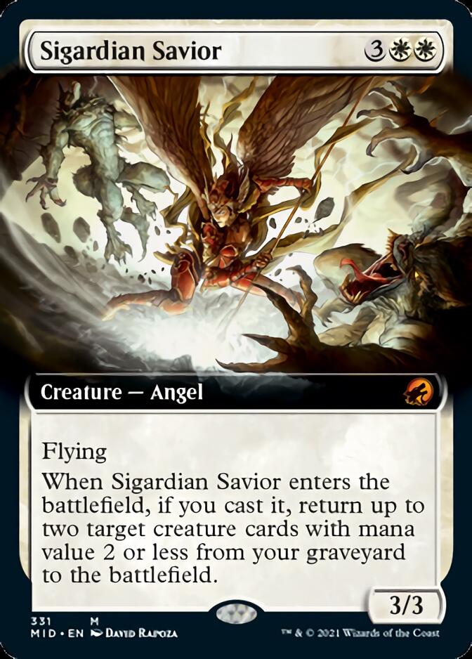 Sigardian Savior (Extended) [Innistrad: Midnight Hunt] | Good Games North