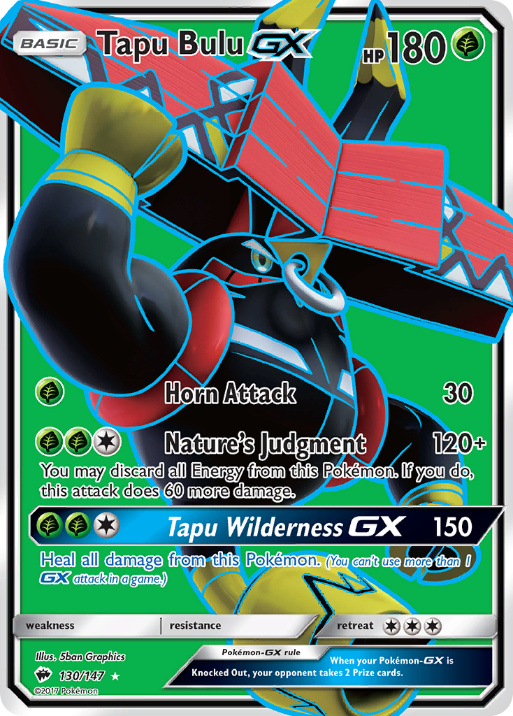 Tapu Bulu GX (130/147) [Sun & Moon: Burning Shadows] | Good Games North