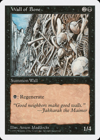 Wall of Bone [Fifth Edition] | Good Games North