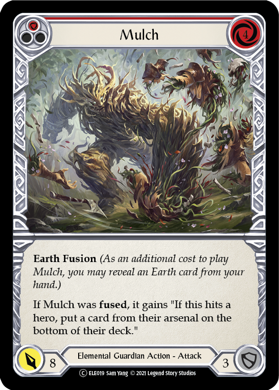 Mulch (Red) [U-ELE019] Unlimited Rainbow Foil | Good Games North