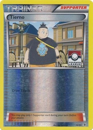 Tierno (39/39) (League Promo) [XY: Kalos Starter Set] | Good Games North