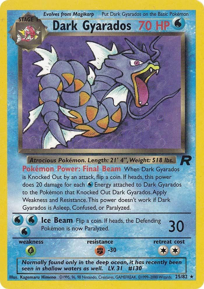 Dark Gyarados (25/82) [Team Rocket Unlimited] | Good Games North