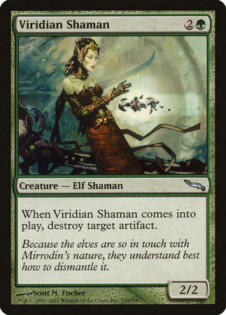 Viridian Shaman [Mirrodin] | Good Games North