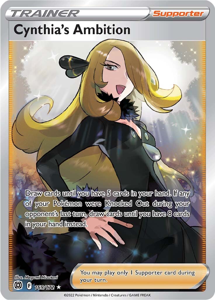 Cynthia's Ambition (169/172) [Sword & Shield: Brilliant Stars] | Good Games North