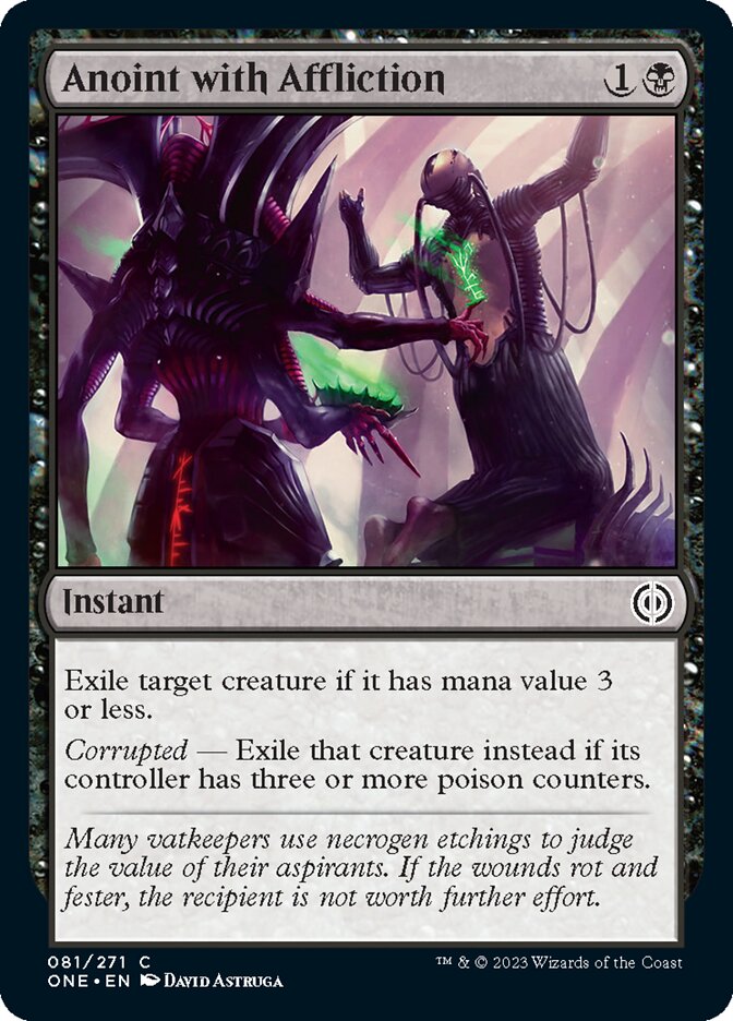 Anoint with Affliction [Phyrexia: All Will Be One] | Good Games North