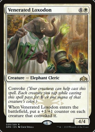 Venerated Loxodon [Guilds of Ravnica] | Good Games North