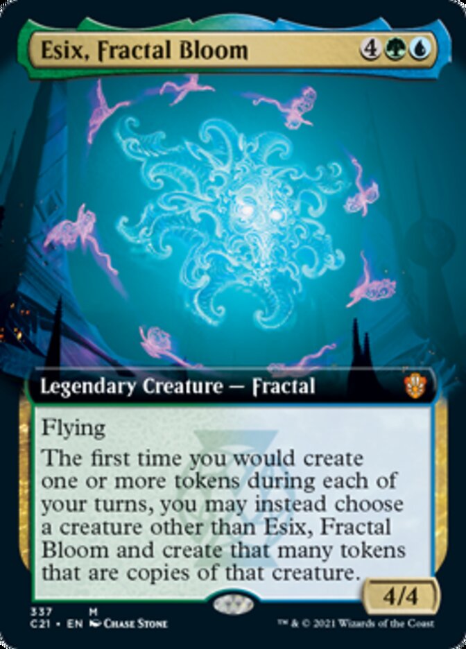 Esix, Fractal Bloom (Extended) [Commander 2021] | Good Games North