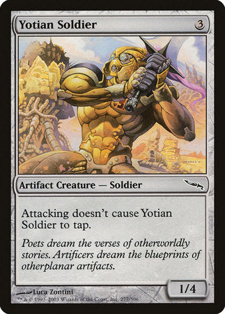 Yotian Soldier [Mirrodin] | Good Games North