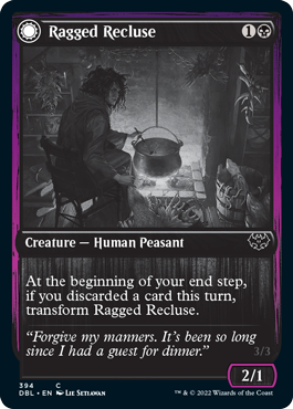 Ragged Recluse // Odious Witch [Innistrad: Double Feature] | Good Games North