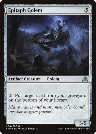 Epitaph Golem [Shadows over Innistrad] | Good Games North