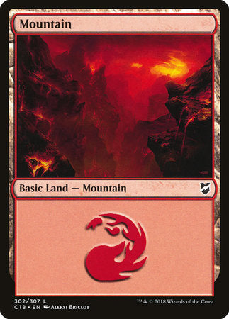 Mountain (302) [Commander 2018] | Good Games North
