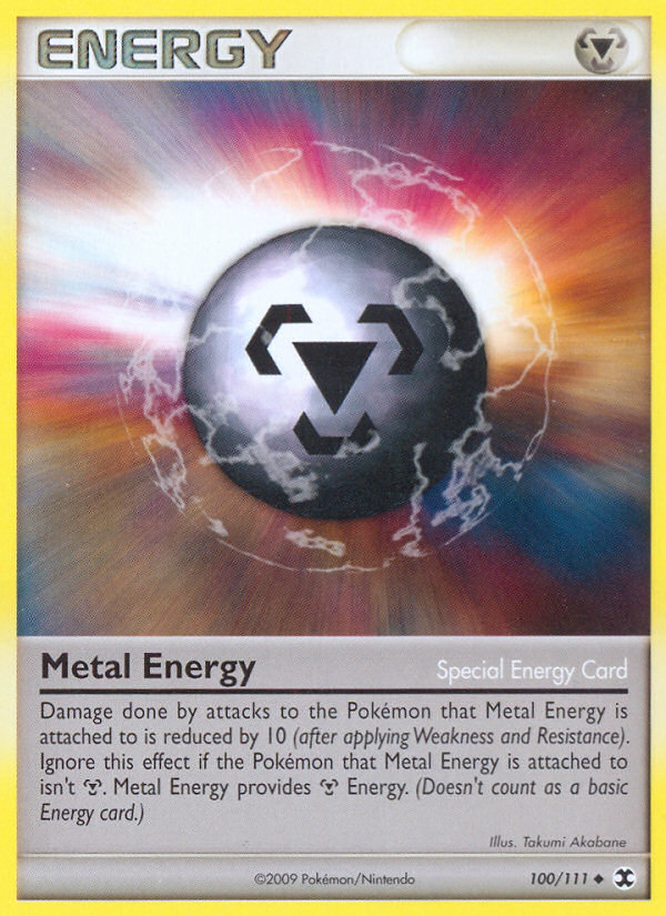 Metal Energy (100/111) [Platinum: Rising Rivals] | Good Games North