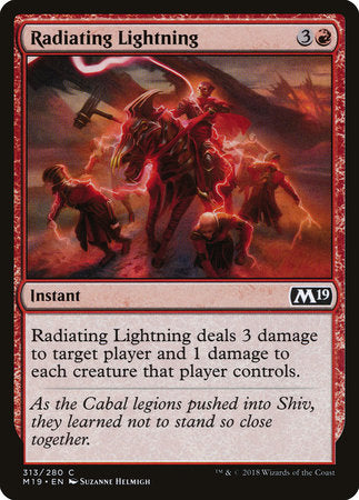 Radiating Lightning [Core Set 2019] | Good Games North