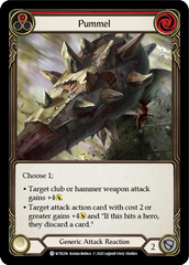 Pummel (Red) [U-WTR206] (Welcome to Rathe Unlimited)  Unlimited Rainbow Foil | Good Games North
