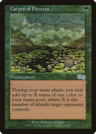 Carpet of Flowers [Urza's Saga] | Good Games North