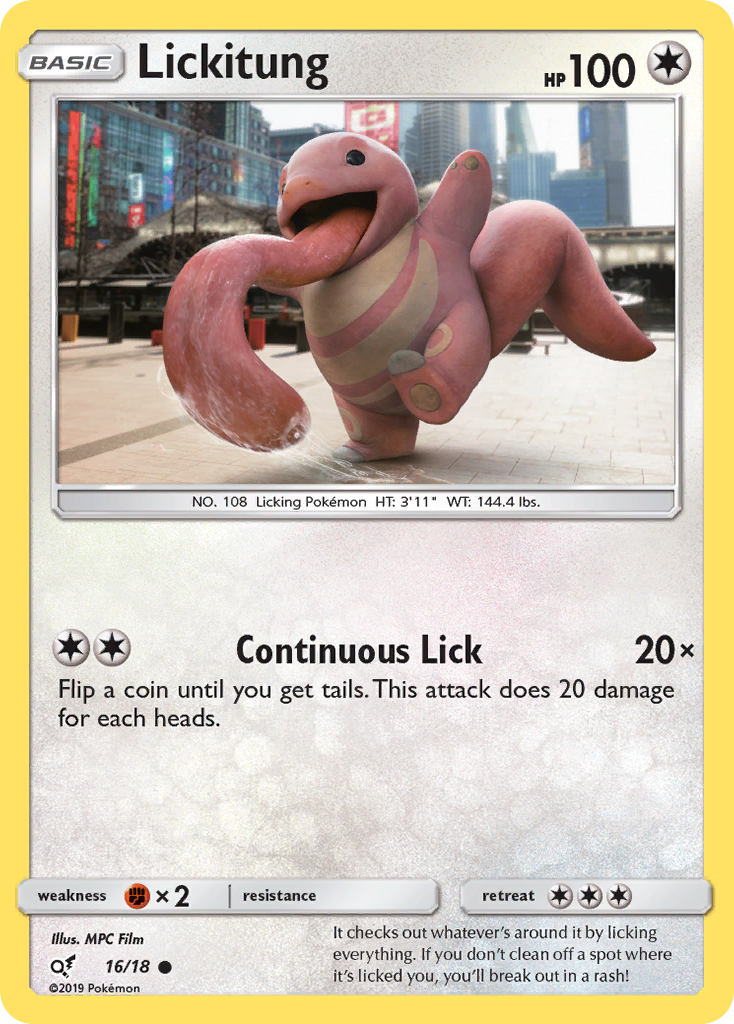 Lickitung (16/18) [Sun & Moon: Detective Pikachu] | Good Games North