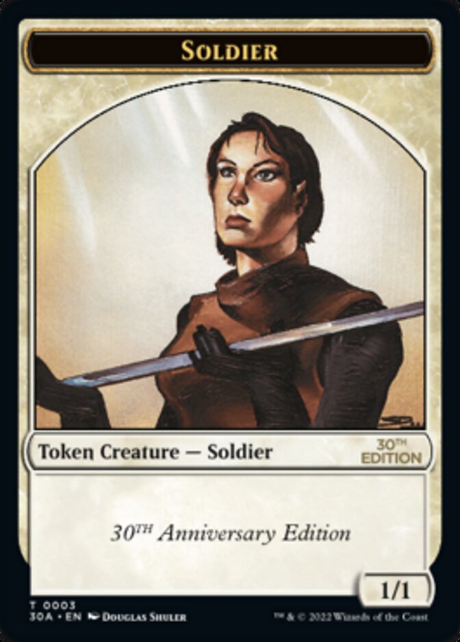 Soldier Token [30th Anniversary Tokens] | Good Games North