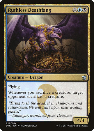 Ruthless Deathfang [Dragons of Tarkir] | Good Games North