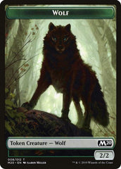 Wolf Double-sided Token [Challenger Decks 2020 Tokens] | Good Games North