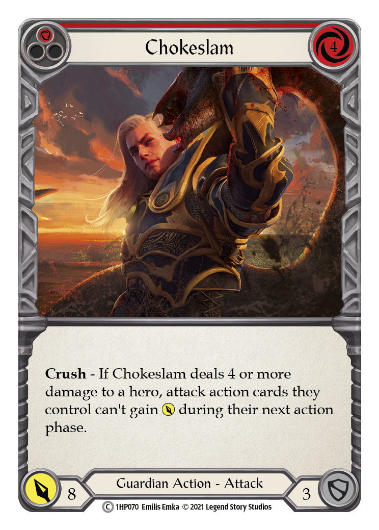 Chokeslam (Red) [1HP070] | Good Games North