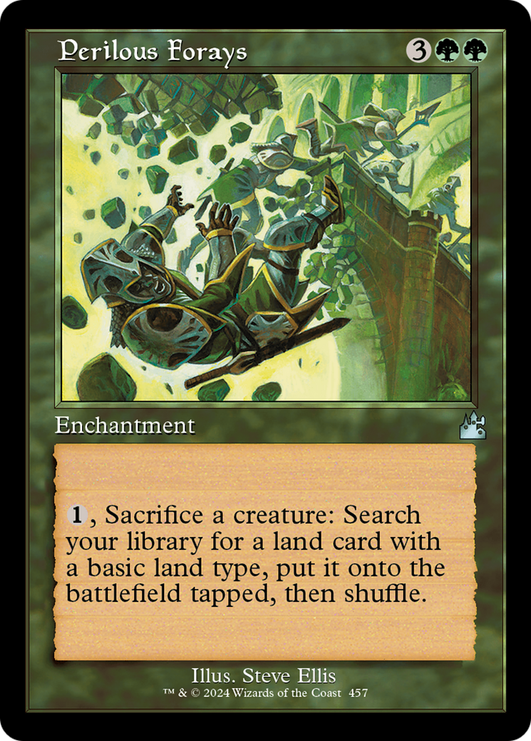 Perilous Forays (Retro) [Ravnica Remastered] | Good Games North