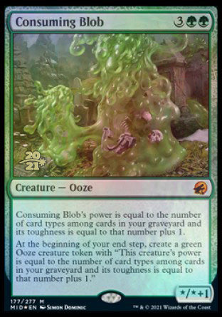 Consuming Blob [Innistrad: Midnight Hunt Prerelease Promos] | Good Games North