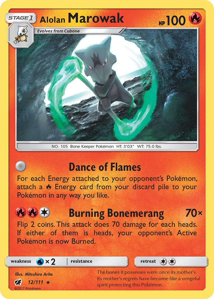 Alolan Marowak (12/111) [Sun & Moon: Crimson Invasion] | Good Games North