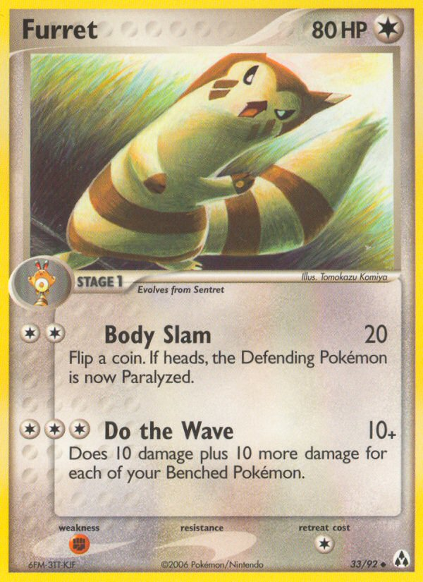 Furret (33/92) [EX: Legend Maker] | Good Games North