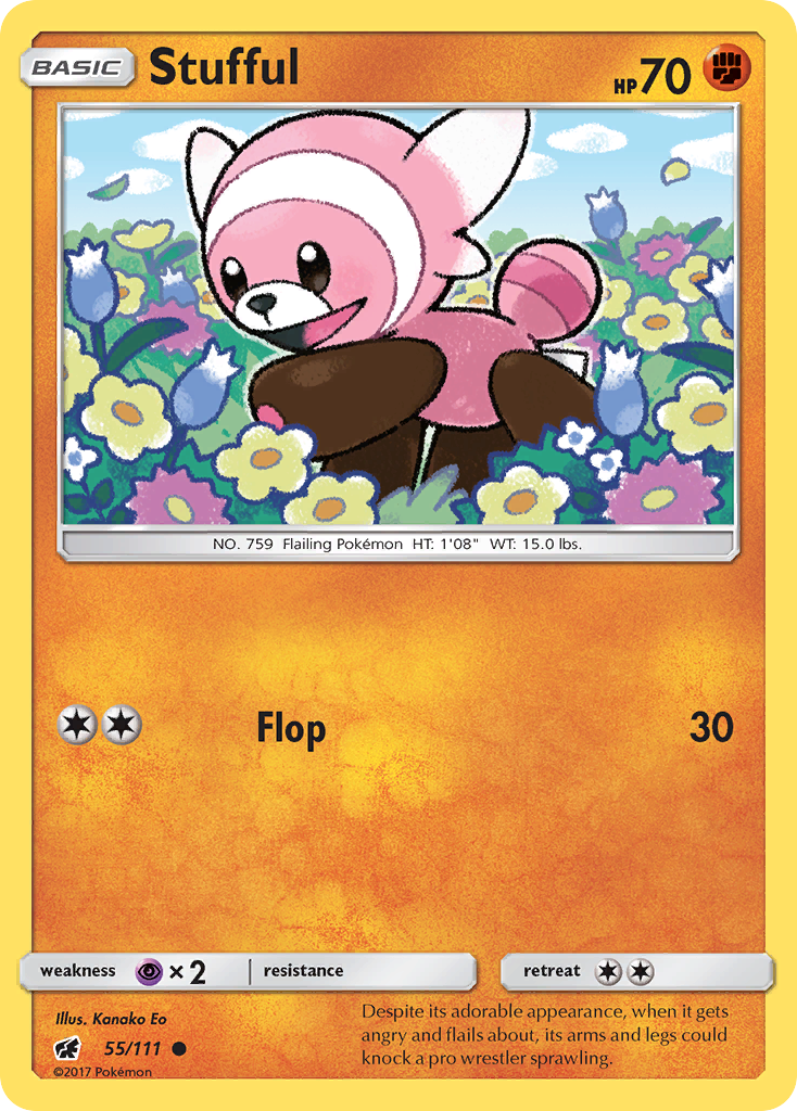 Stufful (55/111) [Sun & Moon: Crimson Invasion] | Good Games North