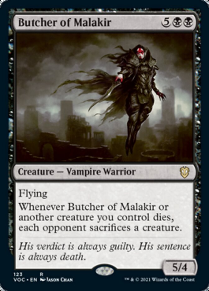 Butcher of Malakir [Innistrad: Crimson Vow Commander] | Good Games North